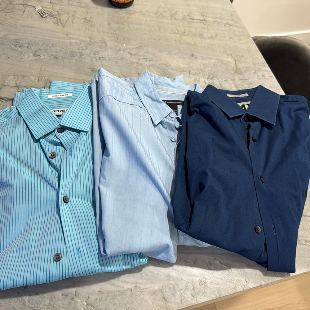 Blue long sleeve bundle